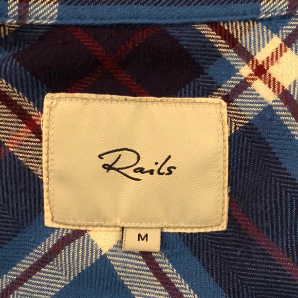 Rails | Hunter Santorini/ Royal Button Down - Picture 4 of 8